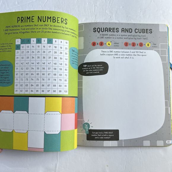 Usborne STEM Math Scribble Book By Alice James Eddie Reynolds Darran Stobbart - Picture 6 of 10